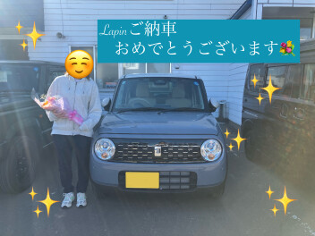Ｋ様 ラパンご納車おめでとうございます！