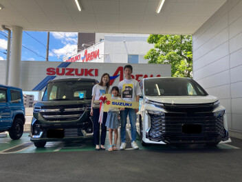 スペーシアカスタムご納車おめでとうございます！