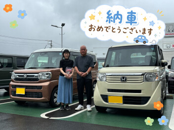 Ｋ様納車おめでとうございます✼*·˚