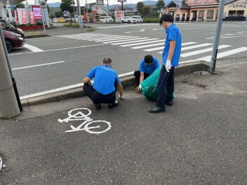 清掃活動しました！