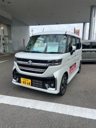 これが新型スペーシア　スペーシアカスタム