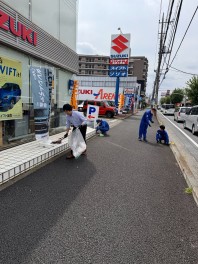店舗まわり清掃活動報告！
