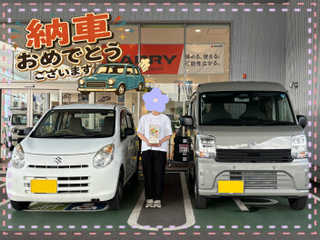 Ｊ様納車おめでとうございます！