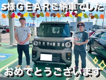 Ｓ様ギアのモスグレー納車でした！！