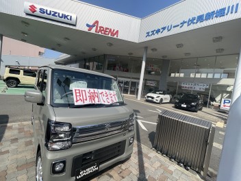 新堀川店にも新型エブリイワゴンが！！！