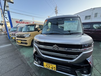 新型ｽﾍﾟｰｼｱ＆ｽﾍﾟｰｼｱｶｽﾀﾑ　試乗できます(^^♪
