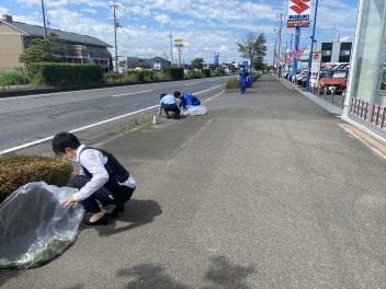 クリーン作戦を行いました！