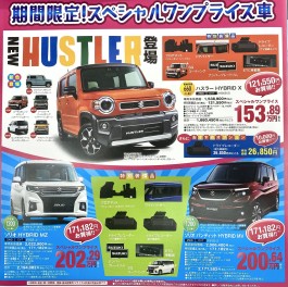 期間限定★スペシャルワンプラス車