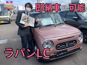 即納可能車＆新型スイフトあります！