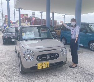 ラパンの試乗車がやってきました！