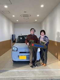 新型アルトご納車です☆彡