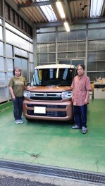 スペーシア納車式