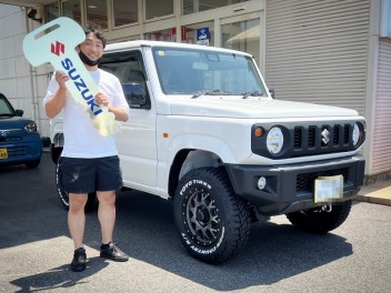 山武郡のI様に ジムニー 御納車です★