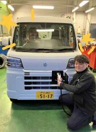 eエブリイの試乗車が入りました！！