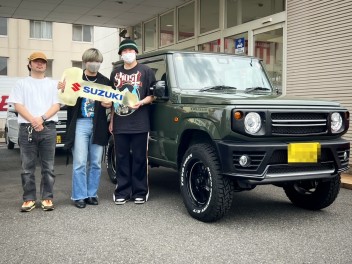 木更津市のI様に ジムニー 御納車です★