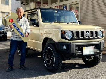 埼玉県のK様に ジムニー 御納車です★