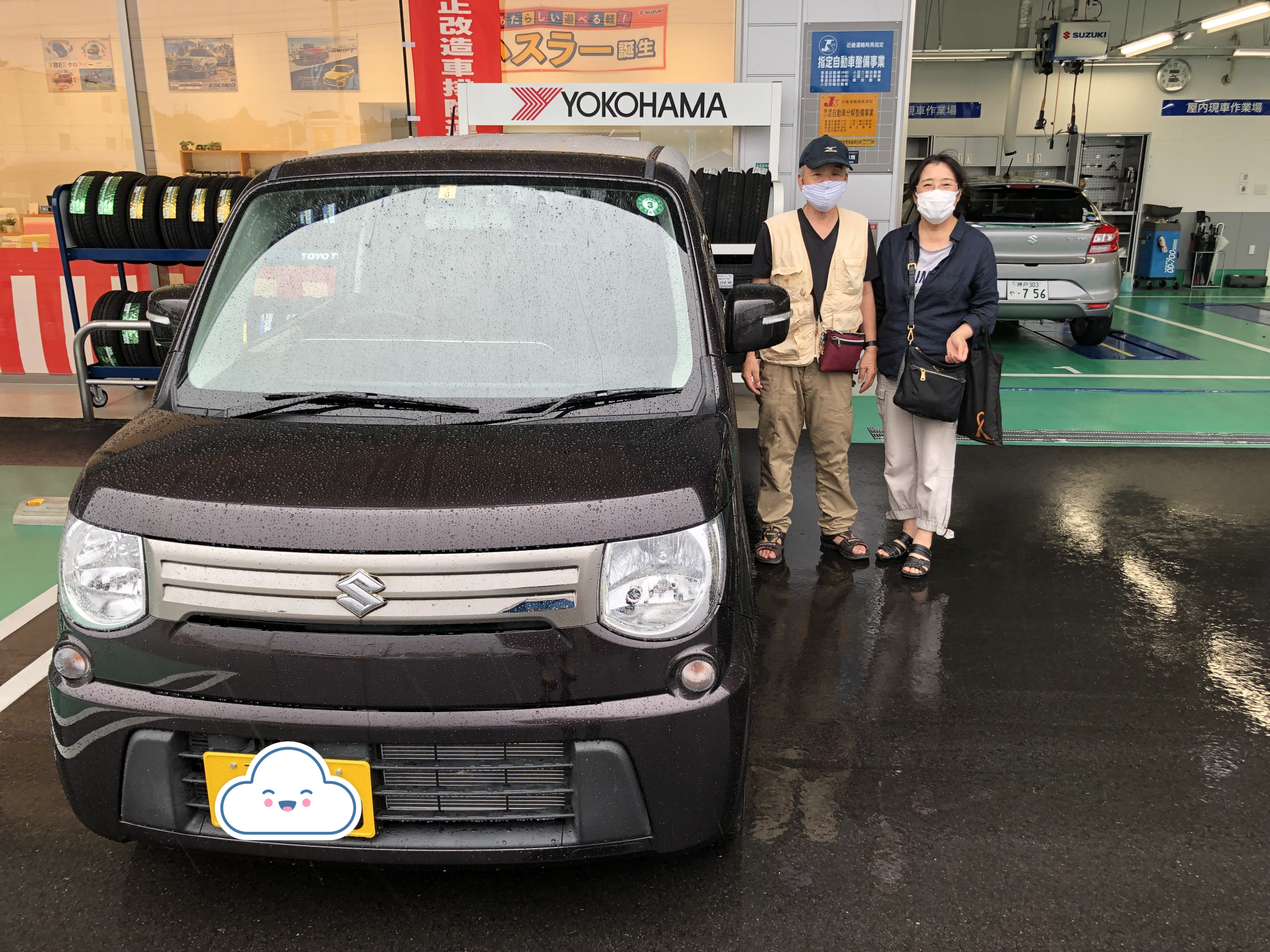 第３３号 ｍｒワゴンのご納車本当におめでとうございます 納車ギャラリー お店ブログ 株式会社スズキ自販関西 枚方営業所 U S Station枚方