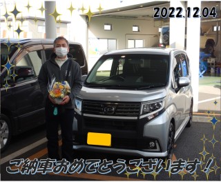 ムーヴカスタムご納車させていただきました☆彡