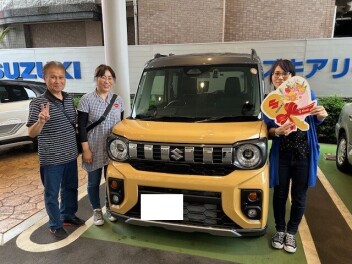 スペーシアギア　納車しました！！