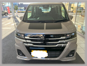 ワゴンR　ブラックアクセントパッケージになりました