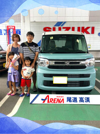 ★納車★スペーシア　HYBRID　X