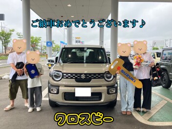 クロスビー納車しました！！