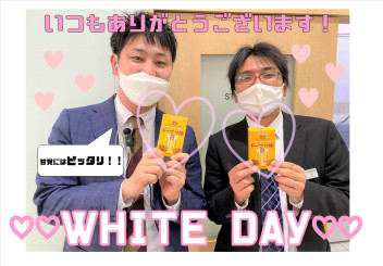 照れる男は素敵　照れない男は無敵　～White day～