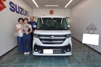 スペーシアカスタムご納車★大和高田市在住S様