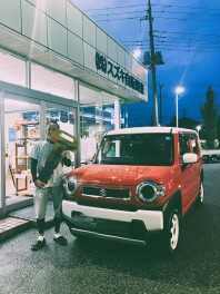 ご納車おめでとうございます☆彡【ハスラー】