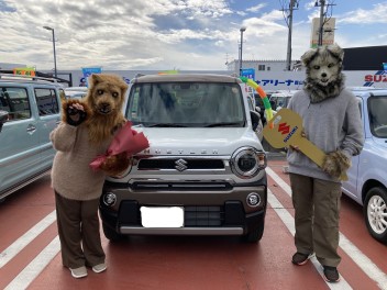 本日、ハスラーご納車致しました！