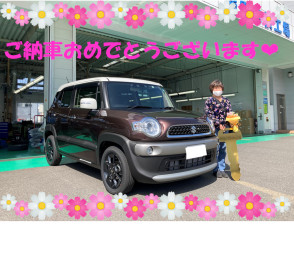 クラッシーブラウンメタリック　ホワイト２トーンルーフ ご納車おめでとうございます☆