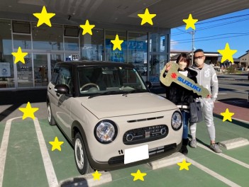 ラパンLCご納車です。