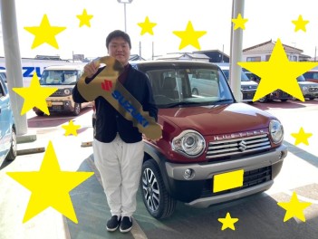 ハスラーご納車です(^^)/