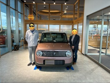 ラパンX　ご納車させていただきました！