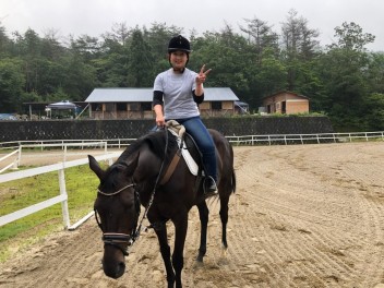 乗馬へ行ってきました！