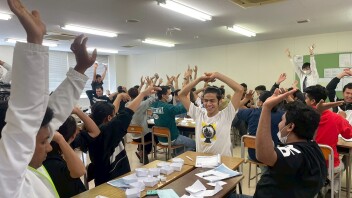 岡山科学技術専門学校さんへフレッシュマンセミナーへ行きました♪