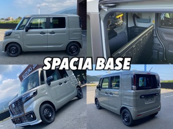 スペーシアベースが展示車の仲間入り♪