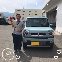 I様のハスラーを納車しました♪