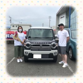 ハスラーJスタイルⅡを納車しました♪