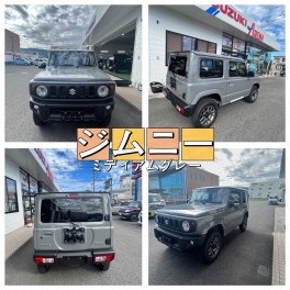 納車待ちのお客様のジムニーが入庫しました！