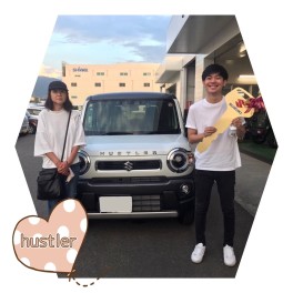 お客様のハスラーを納車しました