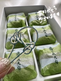 嬉しいおやつを頂きました。