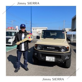 H様のジムニーシエラ納車しました。