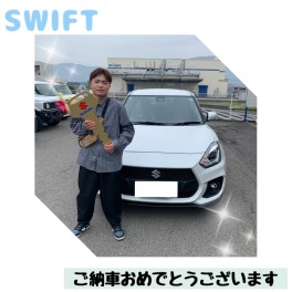 スイフトスポーツの納車式！