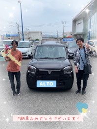 アルトの納車式！