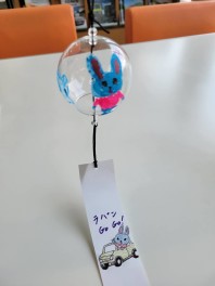 風鈴作り楽しいです
