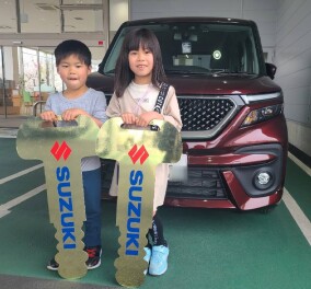 ４月６日　ウエダ様　ご納車