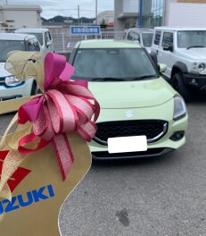 スイフトの納車式☆
