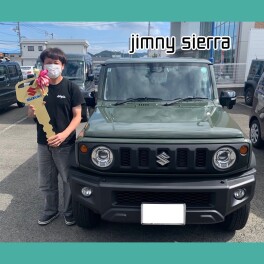 ジムニーシエラの納車式を行いました！！