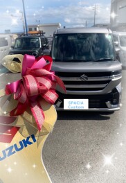 S様のスペーシアカスタムを納車しました！！
